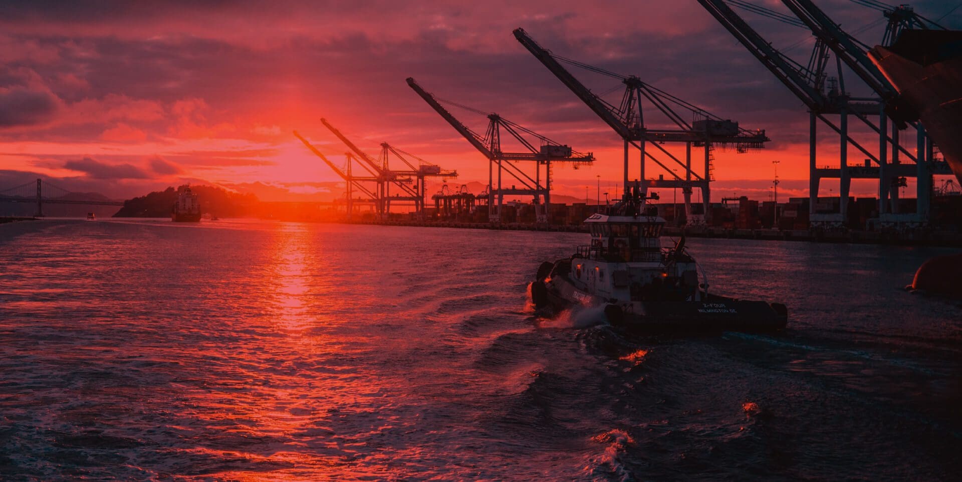 red header image of a boat used for design purposes on a brand new website in spring hill tn