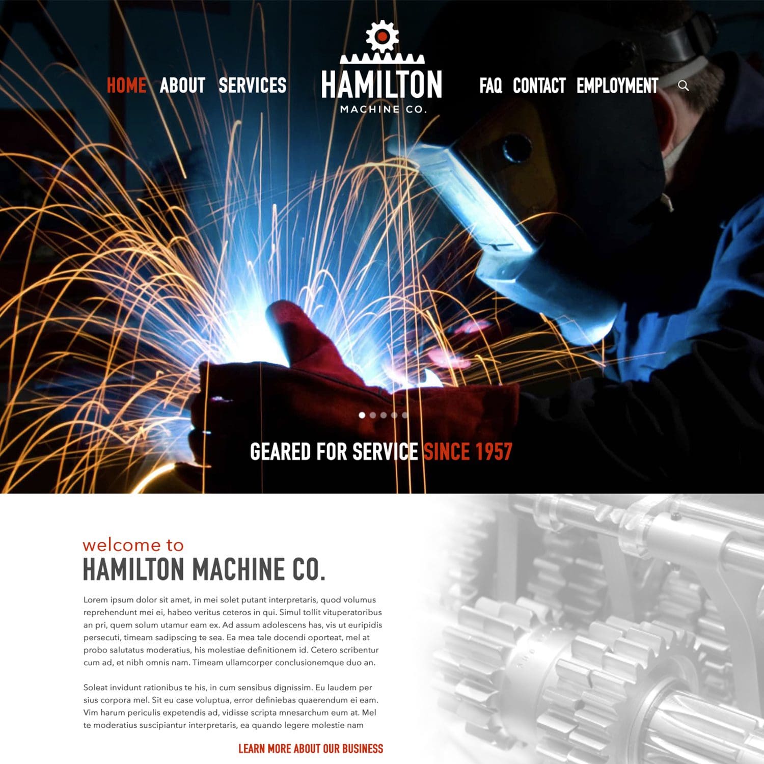 machine service and business website - JLB, Best Web Design and Web Development Company in Nashville, Brentwood, and Franklin
