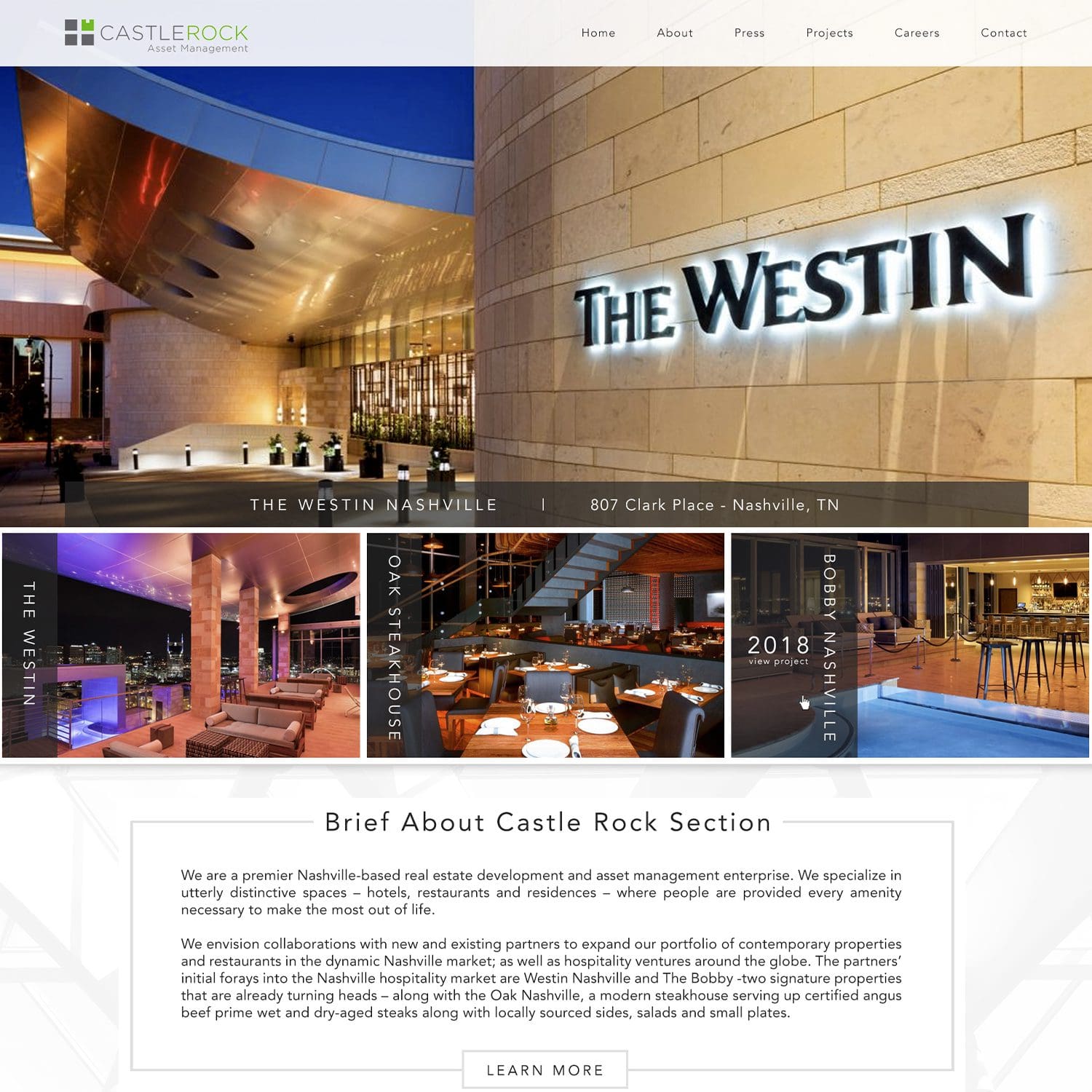 asset management and real estate website - JLB, Best Web Design and Web Development Company in Nashville, Brentwood, and Franklin