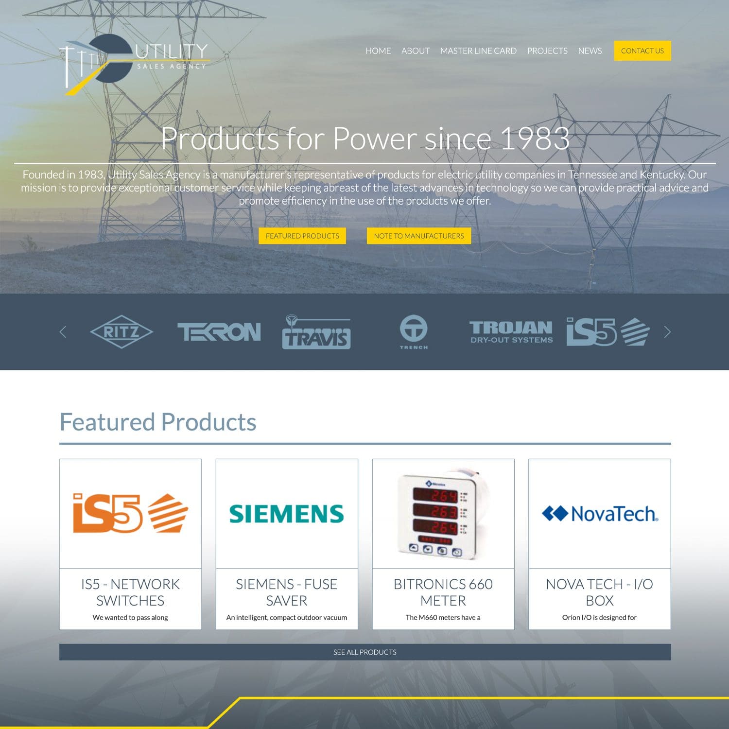 utility sales agency website - JLB, Best Web Design and Web Development Company in Nashville, Brentwood, and Franklin