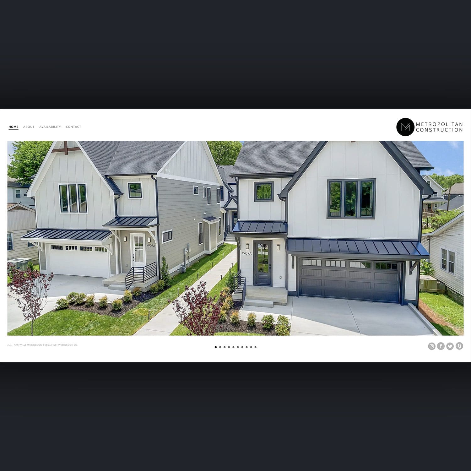 home building and construction website - JLB, Best Web Design and Web Development Company in Nashville, Brentwood, and Franklin