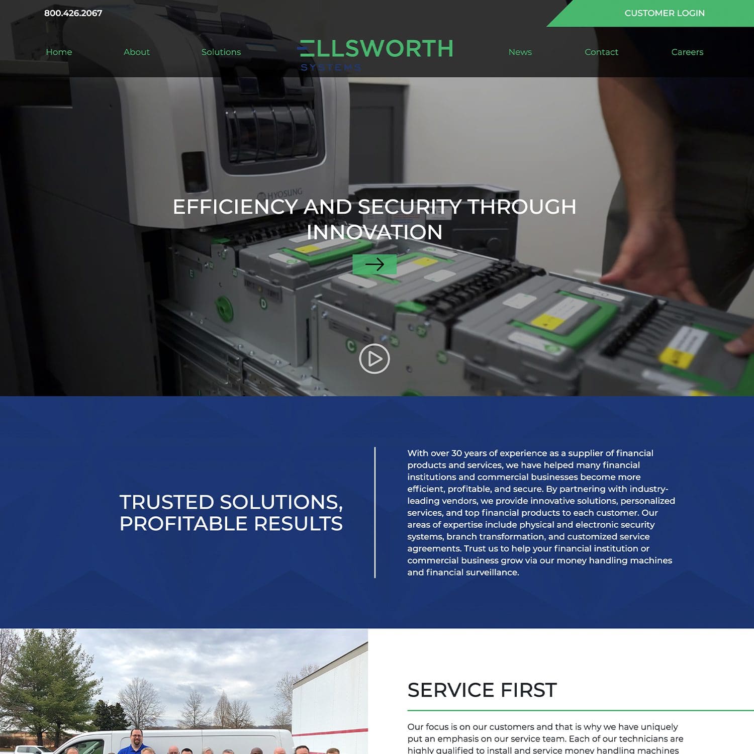 systems and security website - JLB, Best Web Design and Web Development Company in Nashville, Brentwood, and Franklin