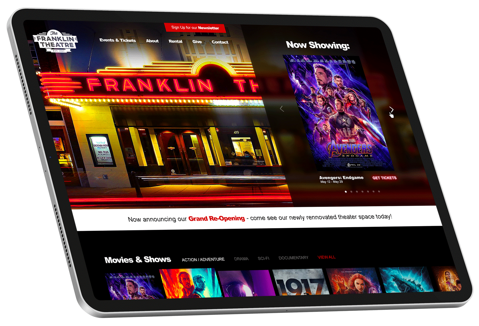 web design for a franklin tn company with digital marketing